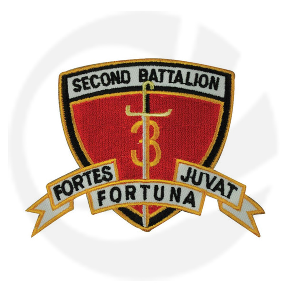 1er 2º Batallón 3er Patch de Marines