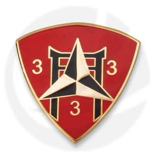 3er Batallón 3er Marines Pin