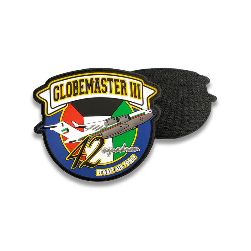 Parches de PVC militar 3D personalizados