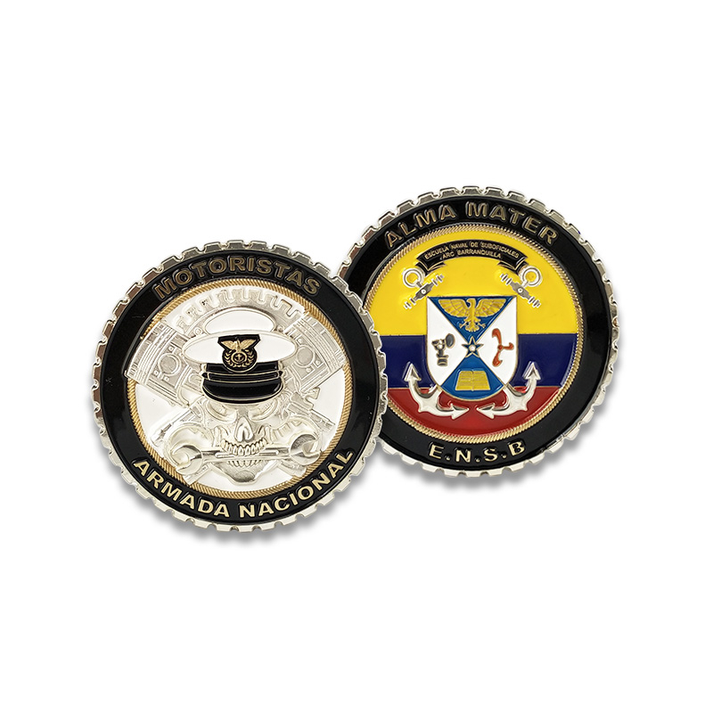 Fábrica Custom Air Force Armada Nacional Alma Mater Souvenir Challenge Monedas