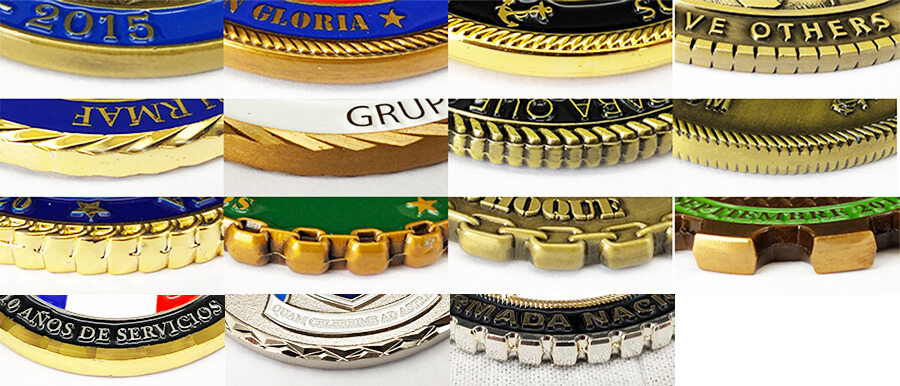 Desaf&iacute;o del borde de la moneda