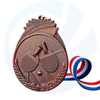 Metal Free Free Custom Aley 3D Award 3D Gold Sliver Medallas de tenis de cobre para trofeos Race Sport Race