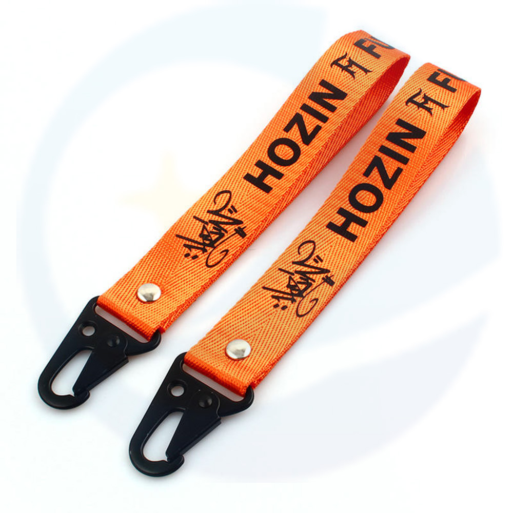 Polyester Lanyards Sostante de la correa Clave duradera de calidad premium Langua de cordones barato Lanyards de muñeca