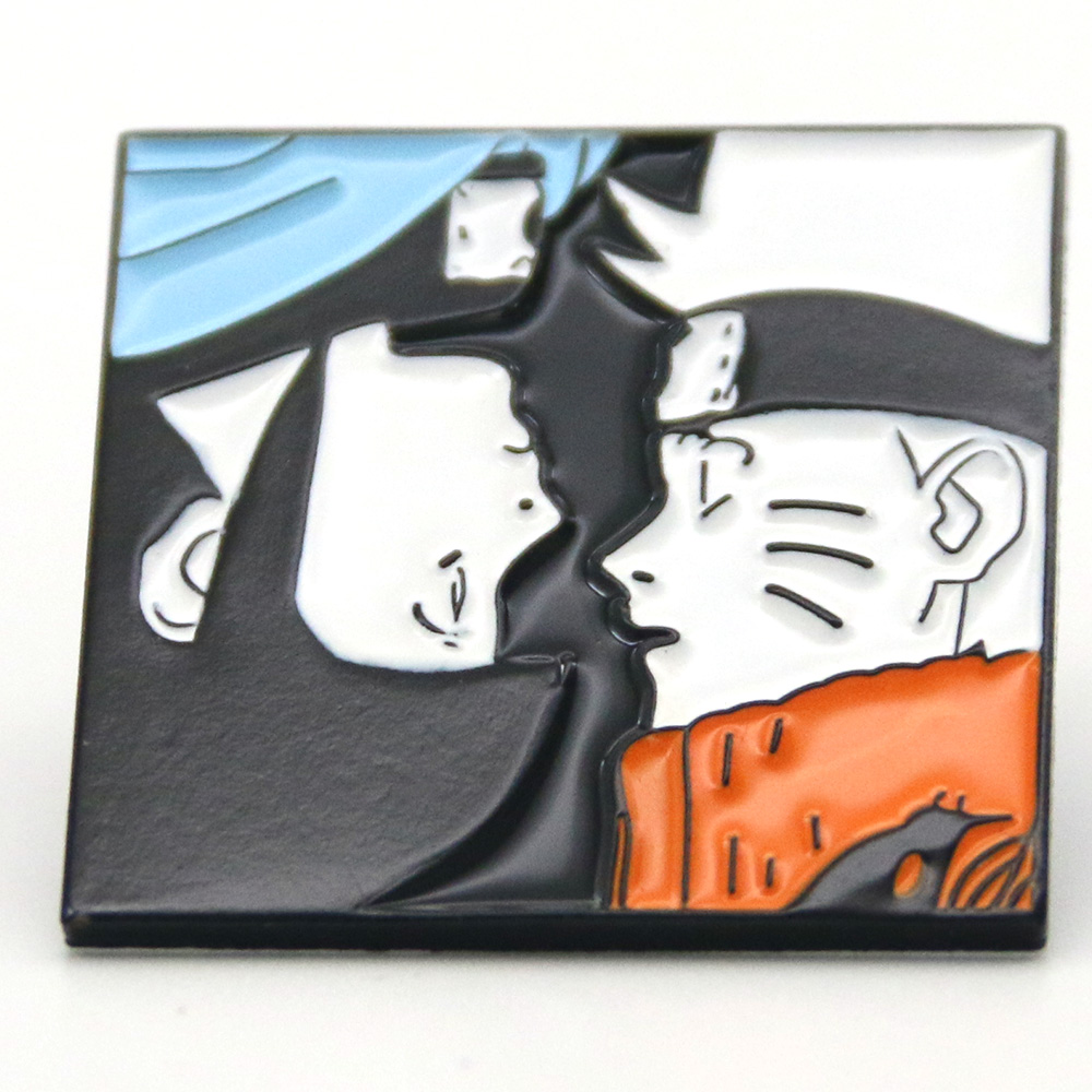 Stock al por mayor Anime Naruto Enamel Metal Lapel Pin Fabricantes Naruto Enamel Pins
