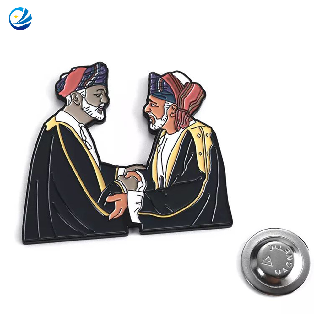 Día Nacional Saudí Arabia Souvenir Uae Dubai Insignia de exposición Productos sauditas ESOMPLE PIN SAUDI Árabe