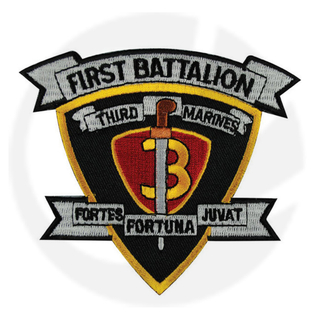 1er 2º Batallón 3er Patch de Marines