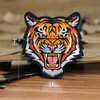 Parches de bordados de animales personalizados sin parche de tigre mínimo