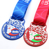 premio personalizado de goma barato PVC Soft PVC personalizados Sport Sport Souvenir Medallas de plástico recicladas