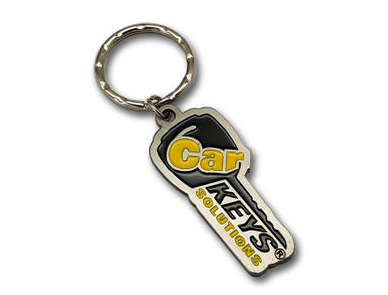 cadena de llaves de metal