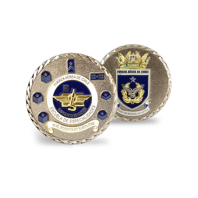 Moneda de desafío de Air Craft 3D