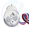 Metal Free Free Custom Aley 3D Award 3D Gold Sliver Medallas de tenis de cobre para trofeos Race Sport Race