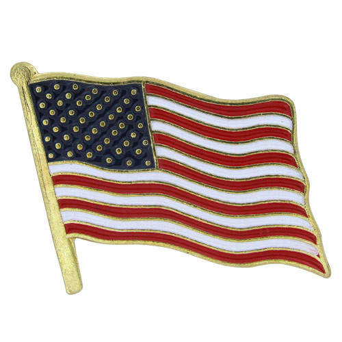 Fabricante profesional Flagal National Flag de alta calidad Impresión de metal Pins de solapa de metal