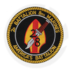 1er 2º Batallón 8º Patch de marines