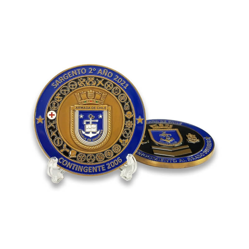 Chile Navy Challenge Coin