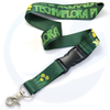 No hay fabricante de pedido mínimo de huella de cuello personalizado CARACHO POLETER SUBLIMACIÓN LANYARDS CONSEJO CON LOGO CONSEJO