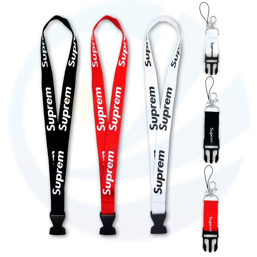 Promocional Impresión de anime de anime Polyester Polyester Lanyard Id Conde Tolder Lanyard con logotipo personalizado