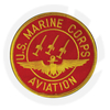 Parche de aviación del Cuerpo de Marines Rojos