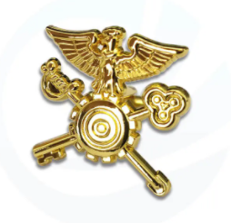 Insignias de la polic&iacute;a militar