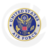 Patches bordados de la Fuerza Aérea Militar Militares personalizadas