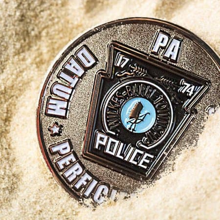 Monedas de desaf&iacute;o policial