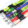 No hay fabricante de pedido mínimo de huella de cuello personalizado CARACHO POLETER SUBLIMACIÓN LANYARDS CONSEJO CON LOGO CONSEJO