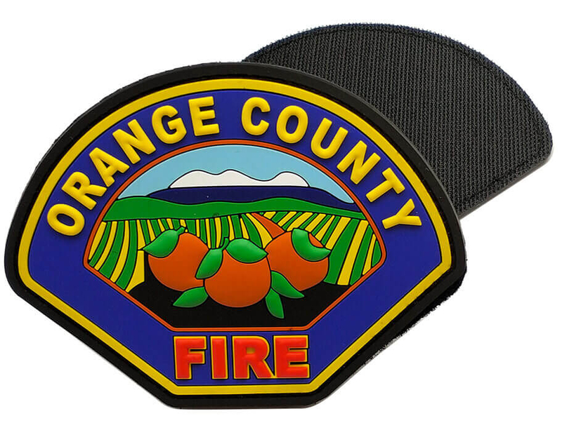 Parche uniforme de fuego del Condado de Orange