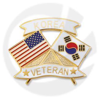 Pin veterano de Corea