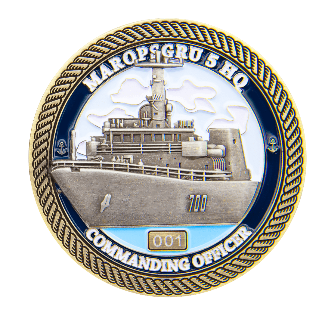 Moneda del desafío de la Marina Militar de EE. UU.