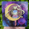 Pins de esmalte de luna marinero de dibujos marineros personalizados