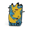 Lindas películas de anime Insignia Animal Game Pin Pokemon Anime Pikachu Enamel Pin para regalos