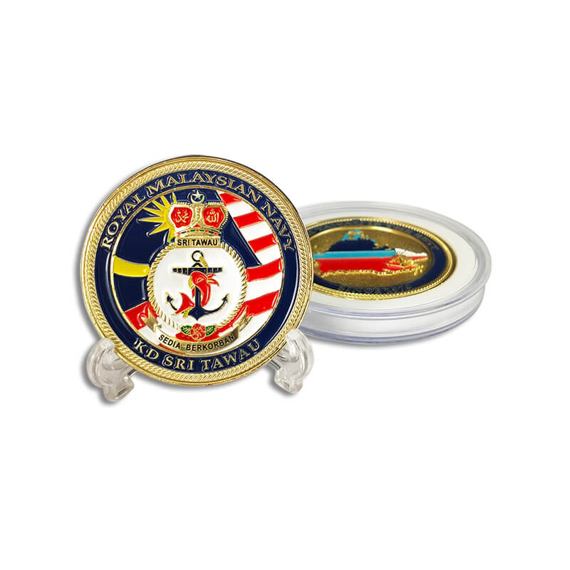 Policy Plastic Giant Challenge Coin