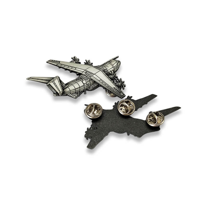 Insignia de metal de metal de aviones militares personalizados de Malasia A400M