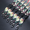 Promocional Impresión militar de sublimación Poliéster Polipio de identificación de la tarjeta de identificación de cordones Lanyard con logotipo personalizado